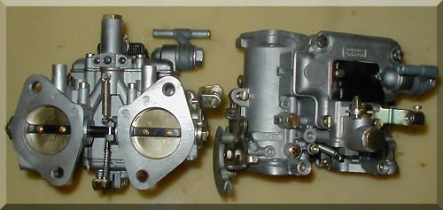 DELLORTO 40 DHLA SIDE DRAFT CARBURETORS adj.idle jets  