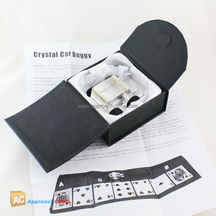 Crystal Car Buggy LuChen Card Magic Trick  