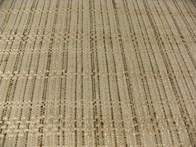 HEAVY CAMEL BROWN CASEMENT DRAPERY FABRIC Textured  