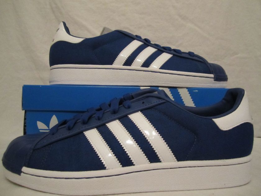 ADIDAS SUPERSTAR LTO ROYAL sneaker shoe men size 9.5  