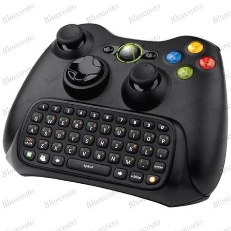 Messenger Kit Keyboard Xbox 360 Live Controller Black  