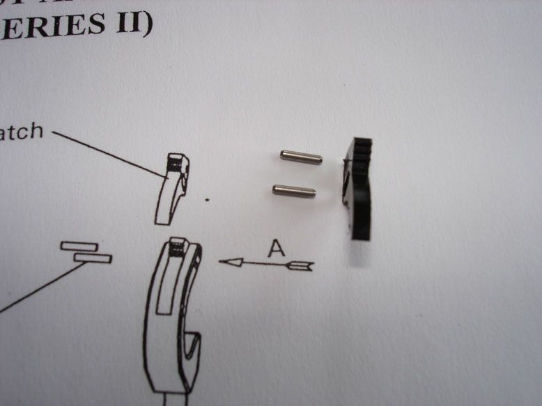 SME 3009 3012 SerIII Arm Rest Catch (NOS) & Ser. Sheet  