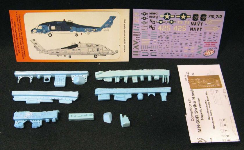 Olimp Resin 1/72 SIKORSKY MH 60R STRIKE HAWK Helicopter Conversion Set 