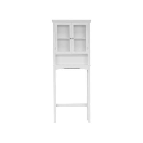 New Plateau Space Saver Over Toilet Bathroom Cabinet   White  