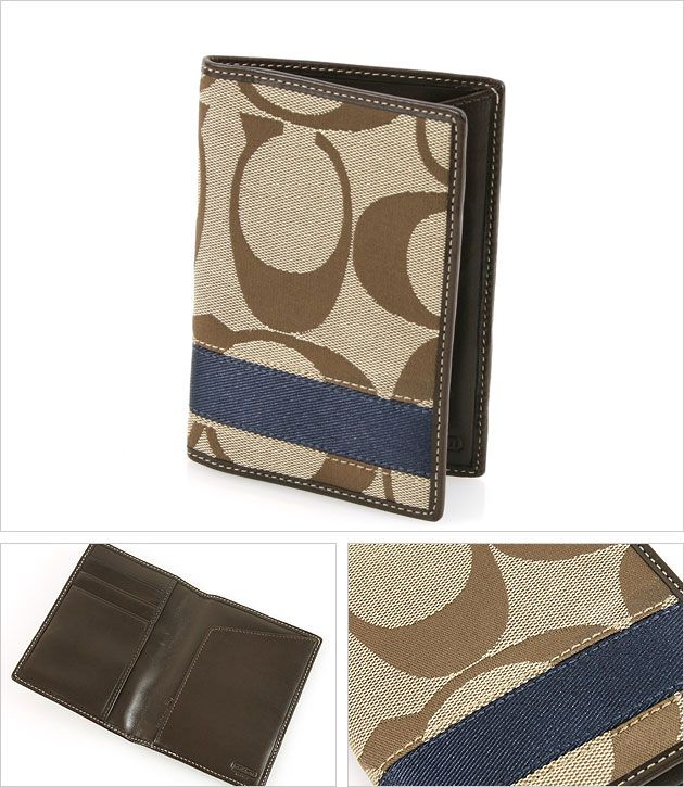 COACH Passport Holder