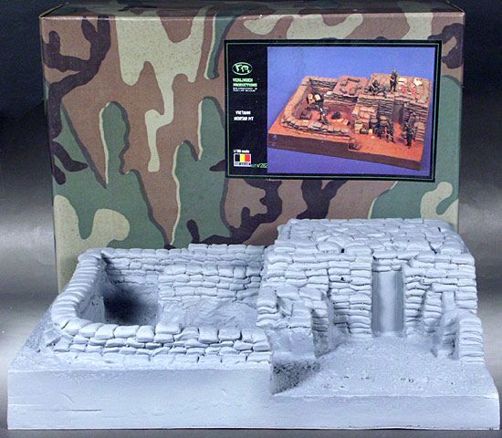 Verlinden 1/35 Vietnam Mortar Pit Resin Diorama  