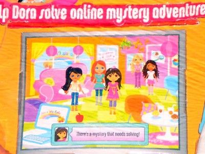 DORA THE EXPLORER INTERACTIVE COMPUTER PC LINKS DOLL NW  