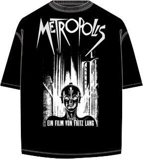 METROPOLIS T SHIRT (Fritz Lang, Classic Sci Fi)  