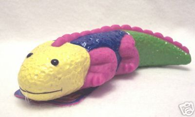 Multipet Vinyl LIZARD dog toy pet toy squeaker puppy  