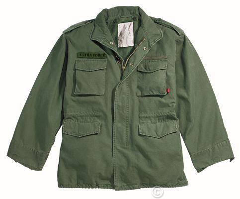 M65 FIELD JACKET VINTAGE SOFT100%COTTON S,M,L,XL,2X,3X  