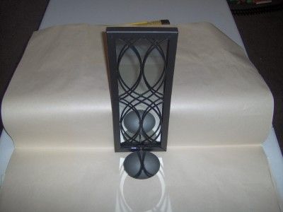 NEW Decorative Metal Candle holder   1 piece mirrored wall sconce 
