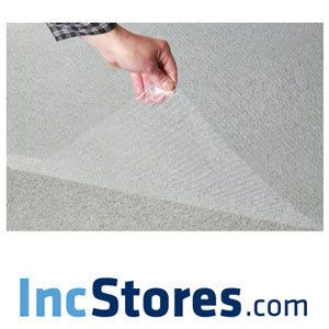 055 Clear Vinyl Garage Rolled Flooring Mat Polyvinyl PVC Covering 