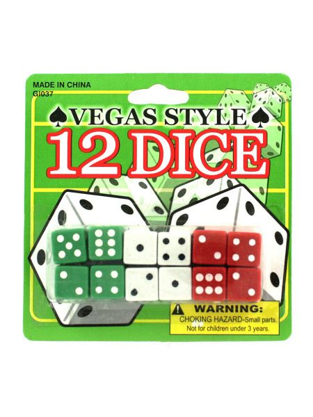 Set Of 24 Vegas Style Dices  