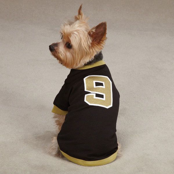 Casual K9 Brew Brees Dog Jersey Leader of the Pack Saints Pet Shirt 