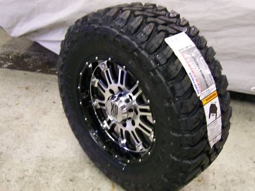 XD Hoss Black Machined 20 Toyo M/T 33x12.50 20 10 Ply  