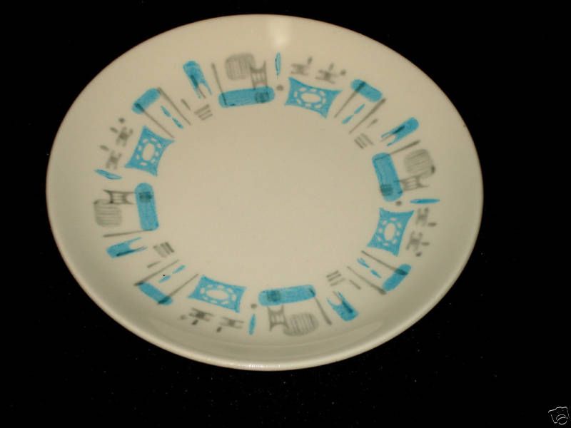 Blue Heaven Royal China Sebring 6 3/8 B & B plates  