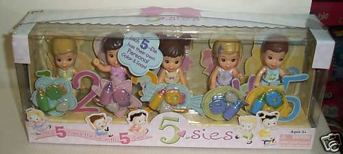 RARE NRFB MGA Entertainment 5 sies Dolls  