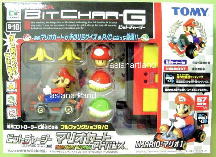 TOMY Bit Char G MARIO KART ADVANCE (MARIO)  