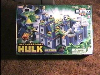 MARVEL MEGA BLOCK PLAYSET NM UNOPENED HULK  