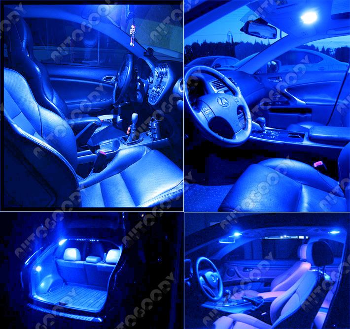 BLUE LED Lights Interior Package Deal for Mazda 6  