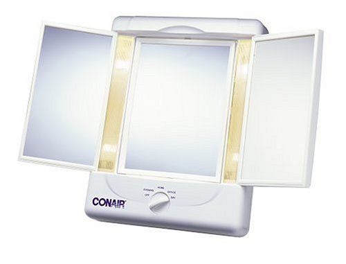 Conair TM7LX 320 Illumina Three panel Make up Mirror  