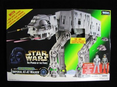 RARE 1997 STAR WARS THE POWER OF THE FORCE AT AT WALKER  