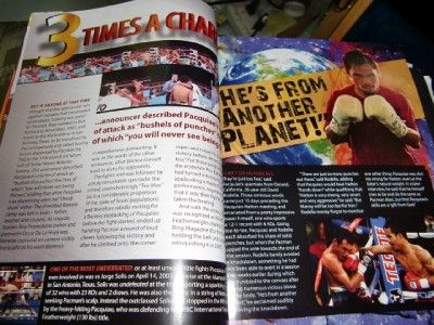 MANNY PACQUIAO TRIBUTE MAGAZINE THE LEGEND PHILIPPINES  