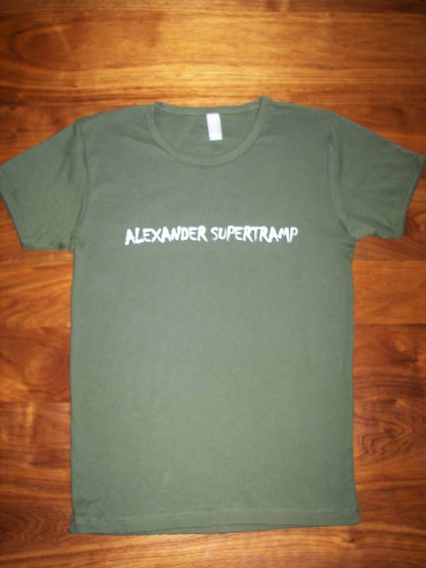 WOMENS Into The Wild Alexander Supertramp T Shirt  