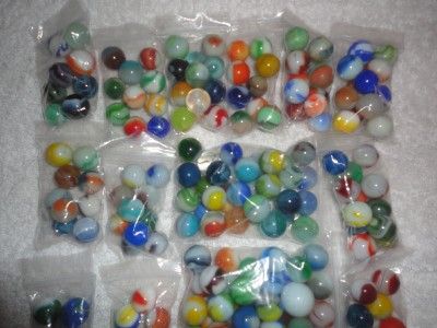 23LBS OF OLD,VINTAGE MARBLES ~ CORK, SWIRL& MORE  