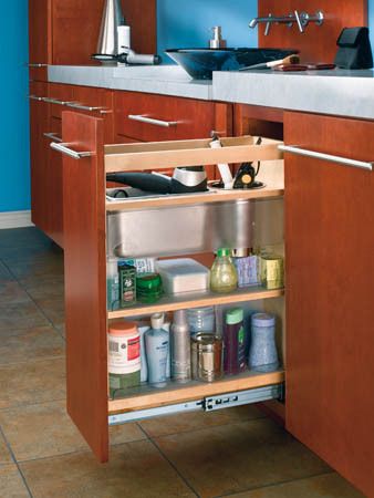 Kraftmaid Rev A Shelf Vanity Organizer for 12 Cabinets  