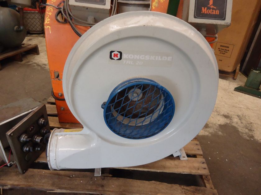 Kongskilde Blower TRL 20 3 Hp Baldor Motor  