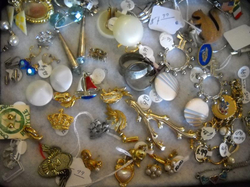 Vintage Lot of Estate Antique Jewelry  