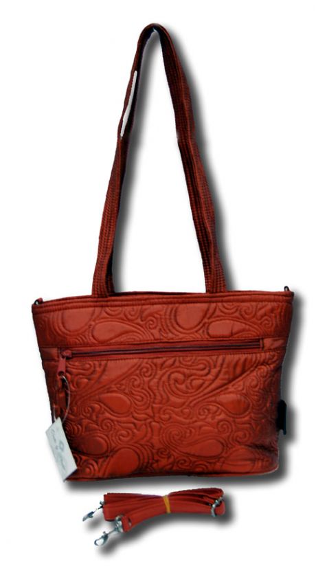 NEW BEAUTIFUL Donna Sharp Copper Paisley Quilt Jenna Bag12783.