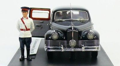 43 Russian President / General Car with 2 Figures Resin Models 