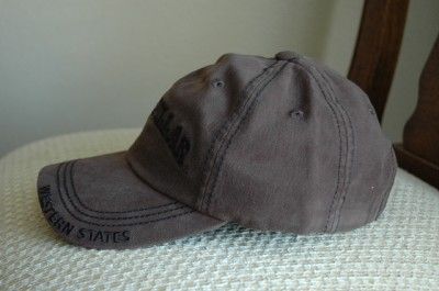 Caterpillar Chocolate Brown Cat Baseball Hat / Cap  