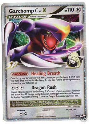 GARCHOMP C Lv.X Pokemon Holo Rare Promo DP46 card  