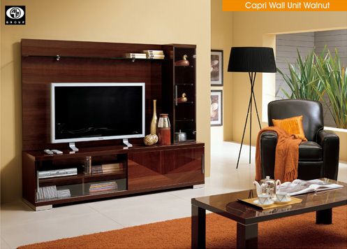 CAPRI Wall Unit Entertainment Center  