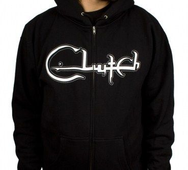 CLUTCH (50,000 unstoppable watts) zip up hoodie  