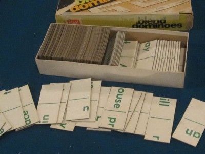 Vintage 1977 IDEAL Blend Dominoes Teaching Aid #2411  