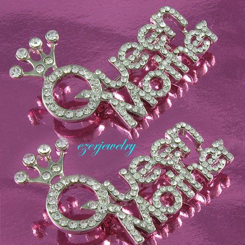 NEW CROWN QUEEN MOTHERS DAY MOM BROOCH PIN JEWELRY P264  