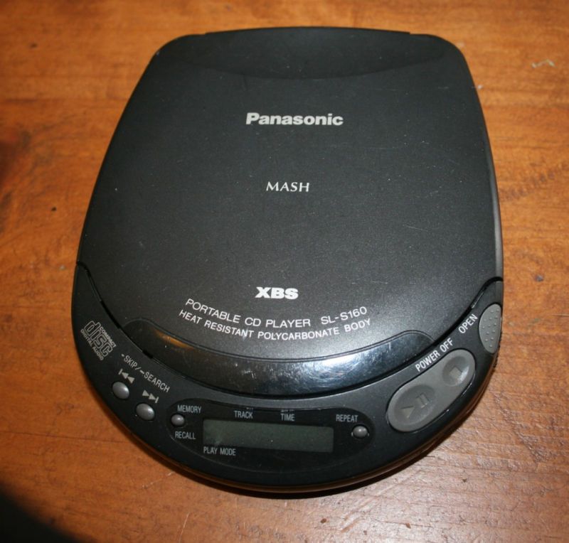 PANASONIC • Discman SL S160 • CD Player • Works Tested  