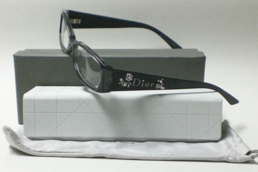 CHRISTIAN DIOR CD3156 CD 3156 BLACK TSM EYEGLASSES S 52  