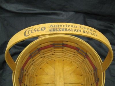 1992 LONGABERGER Crisco American Cookie Basket  