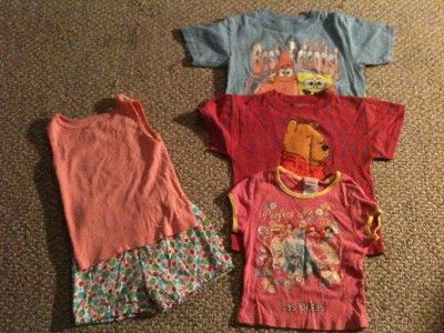   CLOTHES LOT SIZE 4T 5T HUGE LOT 54 PIECES DRESSES OUTFITS  