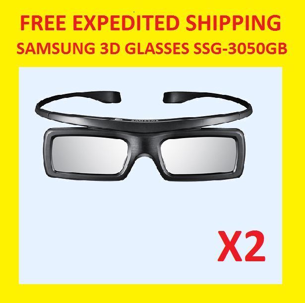   SSG 3050GB Active 3D Battery Glasses 2SET   USA SELLER  