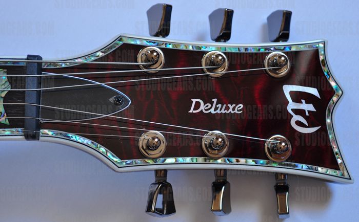 ESP LTD Deluxe EC 1000 STBC See Thru Black Cherry Guitar