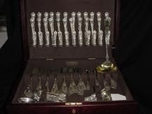 PARIS BY GORHAM STERLING SILVER FLATWARE SET  