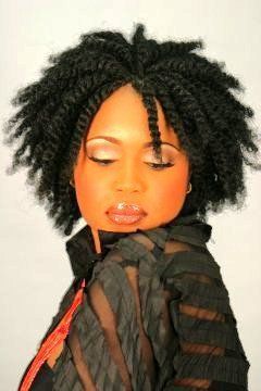 NAFY COLLECTION   Afro Puffy Twist Hair {Fluffy Twist}  