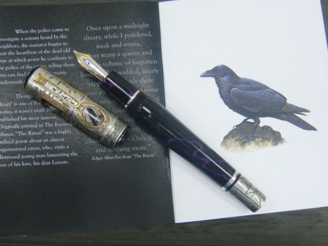 New〞KRONE EDGAR ALLAN POE LIMITED EDTION Fountain Pen  