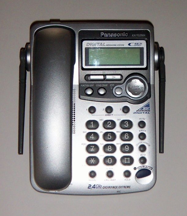 PANASONIC KX TG2584 PHONE KXTG2584  